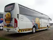 Volvo 9700 Vorführwagen im Stadthafen Sassnitz am 15.10.2017