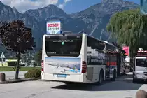 Mercedes-Benz O 530 II (Citaro Facelift) der Zillertalbahn beim  Service  in Strass im Zillertal. Aufgenommen 28.8.2019.