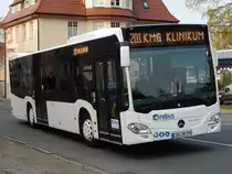 Mercedes Citaro III von Regionalbus Rostock in Güstrow am 18.10.2017