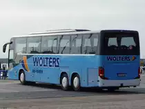 Setra 416 GT-HD von Wolters aus Deutschland im Stadthafen Sassnitz am 21.10.2017