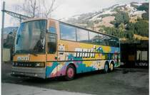 Aus dem Archiv: Marti, Kallnach Nr. 15/BE 102'216 Setra am 1. M�rz 1998 Frutigen, Bahnhof