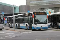 vbl Nr. 190 (Mercedes Citaro C2 O530G) am 10.10.2019 beim Bhf. Luzern