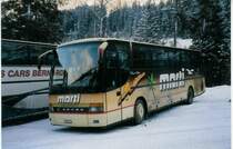Aus dem Archiv: Marti, Kallnach Nr. 11/FR 510 Setra am 12. Januar 2008 Adelboden, Unter dem Birg (Einsatz am Ski-Weltcup von Adelboden)