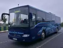 Mercedes Tourismo RH von Becker-Strelitz Reisen aus Deutschland bei Berlin am 25.10.2017