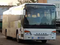 Setra 415 UL von Becker-Strelitz Reisen aus Deutschland in Neubrandenburg am 25.10.2017