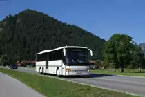 Setra 317 UL Von Lechner Reisen als 9552 nach Miesbach Ringline B bei Fischbachau 23.7.19