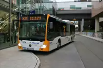 Autobus Sippel Mercedes Benz Citaro 2 RMV Linie X17 am 15.10.19 am Flughafen Frankfurt am Main 
