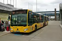 Müller Riedstadt Mercedes Benz Citaro 2 G Terminal Shuttle am 15.10.19 am Frankfurter Flughafen 