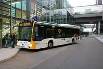 Autobus Sippel Mercedes Benz Citaro 2 RMV Linie X17 am 15.10.19 am Flughafen Frankfurt am Main 