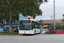 Mercedes-Benz O 530 II (Citaro Facelift) der Innsbrucker Verkehrsbetriebe, Bus Nr. 616, als Schienenersatzverkehr für die Straßenbahnlinie 3 an der Haltestelle Philippine-Welser-Straße. Aufgenommen 28.9.2019.