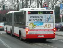 15.12.08,MAN der HCR Nr.74 in Wanne-Eickel,Am Buschmannshof.