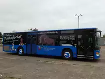 Setra 415 NF von Becker-Strelitz Reisen aus Deutschland in Neubrandenburg am 03.11.2017