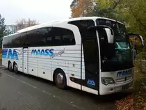Mercedes Travego von Maass aus Deutschland in Binz am 05.11.2017