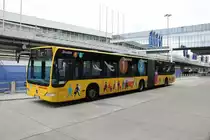 Müller Riedstadt Mercedes Benz Citaro 1 Facelift G Terminal Shuttle am 17.10.19 am Frankfurter Flughafen