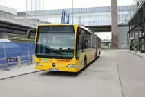 Müller Riedstadt Mercedes Benz Citaro 1 Facelift G Terminal Shuttle am 17.10.19 am Frankfurter Flughafen