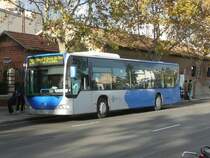 24.11.08,MB-CITARO der EMT Nr.48 in der Inselhauptstadt Palma de Mallorca.