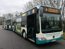 Mercedes Citaro II der Neubrandenburger Verkehrsbetriebe in Neubrandenburg am 02.12.2017