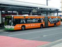 Stadtwerke Aschaffenburg / Wagen 149 (AB-VA 49) / Aschaffenburg, Hauptbahnhof/ROB / Mercedes-Benz O 530 G / Aufnahemdatum: 12.10.2016 / Werbung: Streetwear-Onlineshop Stylefile