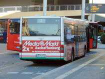 Stadtwerke Aschaffenburg / Wagen 152 (AB-VA 52) / Aschaffenburg, Hauptbahnhof/ROB / MAN NL 263 / Aufnahemdatum: 29.10.2016 / Werbung: Media Markt