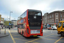 24.10.2018 / London King's Cross St. Pancras / Alexander Dennis Enviro 400H / YY67 GZJ.
