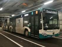 Mercedes Citaro III der Neubrandenburger Verkehrsbetriebe in Neubrandenburg am 16.12.2017