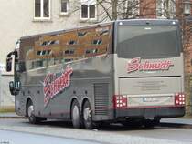 Van Hool T916 von Schmidt aus Deutschland in Neubrandenburg am 16.12.2017