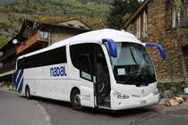 Irizar Euro Rider C 38 SRI der Fa. Nadal in Os de Civis, Andorra, am 12.10.2019.