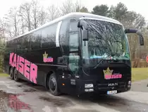 MAN Lion's Coach von Kaiser Reisen aus Deutschland in Binz am 28.12.2017