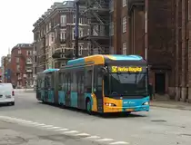 Arriva Danmark, Kastrup. MAN Lion's City GL CNG (Nr.1635) in Otto Mønsteds Plads. (26.10.2019)