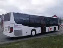 Setra 415 LE Business von Tonne aus Deutschland in Neubrandenburg am 29.12.2017