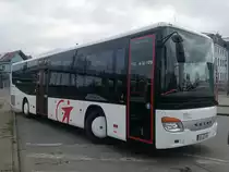 Setra 415 LE Business von Tonne aus Deutschland in Neubrandenburg am 29.12.2017