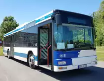 Hier ist der GER KH 140 von Henigin Bus auf der Buslinie 547 nach Schaidt im Einsatz. Fotografiert am 17 Juni 2019 am Schulzentrum in Kandel. 