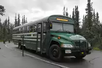 Blue Bird Autobus 170 109 unterwegs im Denali Nationalpark. Die Aufnahme stammt vom 15.08.2019.