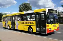 Bus Rodewisch / Bus Vogtland: Mercedes-Benz O 405 (V-KV 418) der Göltzschtal-Verkehr GmbH Rodewisch (GVG), aufgenommen im September 2019 am Busbahnhof von Rodewisch.