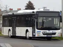 MAN Lion's City der Oppermann Transporte aus Deutschland in Sassnitz am 31.12.2017