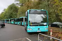 Autobus Sippel Mercedes Benz Citaro 1 Facelift G am 02.11.19 in Frankfurt Oberforsthaus 