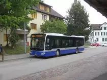 VZO Nr. 4 (Mercedes Citaro C2 O530 Hybrid) am 11.9.2019 beim Bhf. Hinwil
