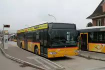 Postauto/Regie Gelterkinden BL 167 329 ''Rothenfluh'' (Mercedes Citaro Facelift O530) am 22.10.2019 beim Bhf. Gelterkinden