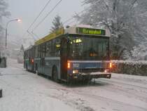 In der Bodenhofstrasse stecken geblieben: NAW/Hess/Siemens BGT 5-25 Nr. 182. (17.12.08)
