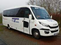 Iveco Sunrise von BoyTours aus Deutschland in Sassnitz am 19.01.2018