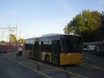 Postauto/PU Schuler SZ 39847 (Volvo 8900LE) am 11.10.2019 beim Bhf. Pfäffikon SZ