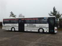 Setra 315 UL von Becker-Strelitz Reisen aus Deutschland in Neubrandenburg am 21.01.2018