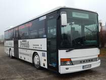 Setra 315 UL von Becker-Strelitz Reisen aus Deutschland in Neubrandenburg am 21.01.2018