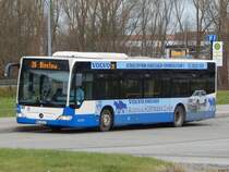 Mercedes Citaro II der Rostocker Straßenbahn AG in Rostock am 25.01.2018