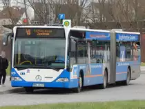 Mercedes Citaro I der Rostocker Straßenbahn AG in Rostock am 25.01.2018