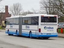 Setra 321 UL von Regionalbus Rostock in Rostock am 25.01.2018