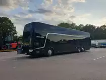 23.08.2019 Aire de la Ferte AutoRoute du Soleil Van Hool Astromega Eifelgold Reisen
