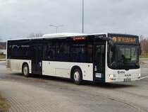 MAN Lion's City von Regionalbus Rostock in Rostock am 25.01.2018