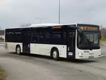 MAN Lion's City von Regionalbus Rostock in Rostock am 25.01.2018