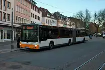 Mainzer Mobilität MAN Lions City G Wagen 743 am 09.11.19 in Mainz 